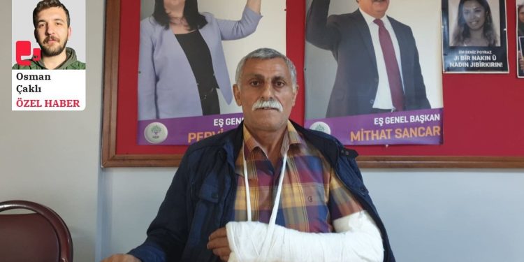 Polis HDP üyesinin kolunu kırdı, hastane darp raporu vermedi
