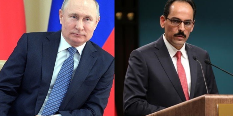 'Putin, İbrahim Kalın ile Moskova’da görüştü'