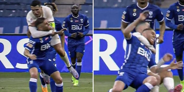Ronaldo'nun yaptığı bu hareket sonrası, hakemin verdiği karar herkesi şaşırttı!