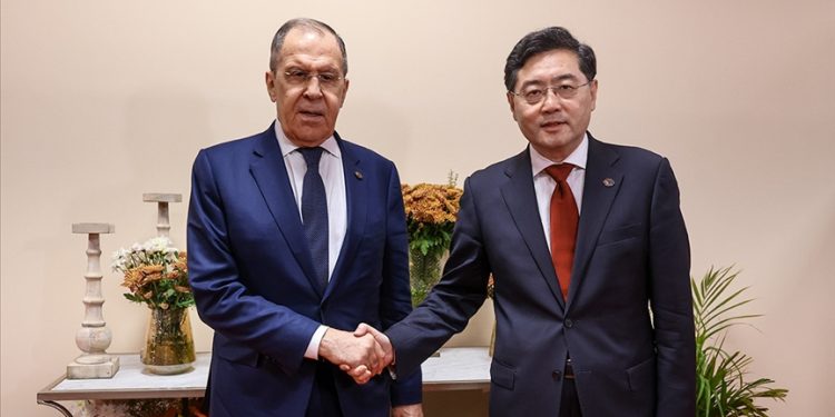 Rusya Dışişleri Bakanı Lavrov, Çinli mevkidaşı Çin Gang ile Ukrayna'daki durumu görüştü