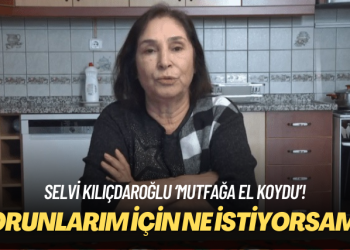 Selvi Kılıçdaroğlu ‘mutfağa el koydu’: Torunlarım için ne istiyorsam aynısını tüm çocuklar için istiyorum
