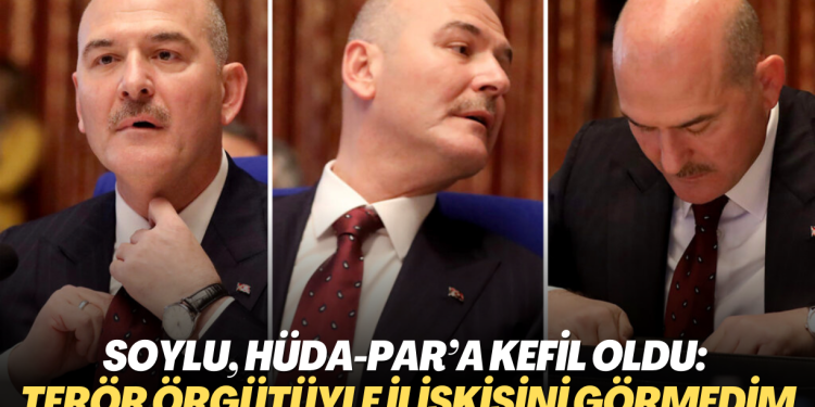 Soylu, HÜDA-PAR’a kefil oldu: Terör örgütüyle ilişkisini görmedim