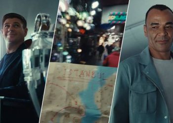 THY'den İstanbul'daki Şampiyonlar Ligi finaline Gerrard ve Cafulu reklam filmi