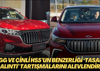 TOGG ve Çinli HS5’un benzerliği ‘tasarım çalıntı’ tartışmalarını alevlendirdi