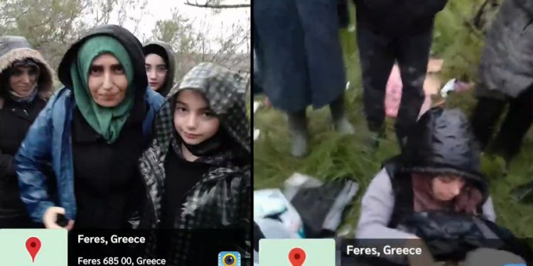Türkiye’deki zulümden kaçıp Meriç’i geçen kalabalık grup, acil yardım çağrısı yaptı