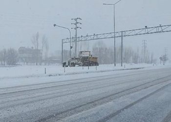 Van ve Bitlis'te 163 yerleşim yerinin yolu kar ve tipi nedeniyle kapandı