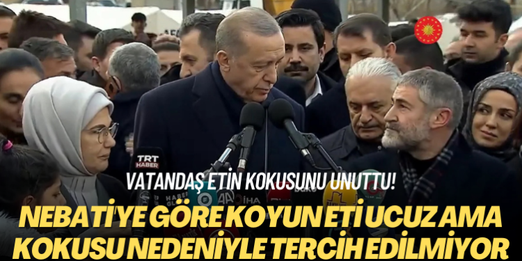 Vatandaş etin kokusunu unuttu! Nebati’ye göre koyun eti ucuz ama kokusu nedeniyle tercih edilmiyor
