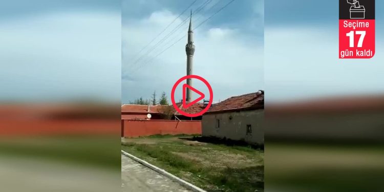 Vatandaşlar camiden yapılan anonsla AKP mitingine davet edildi