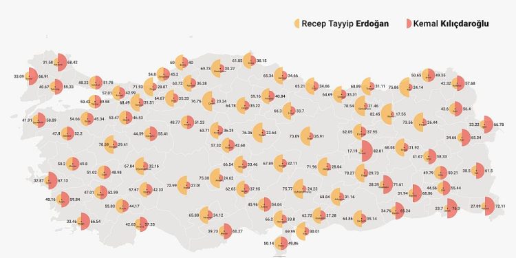 28 Mayıs seçim sonuçları: Erdoğan ve Kılıçdaroğlu’nun oy oranı hangi ilde ne kadar değişti?