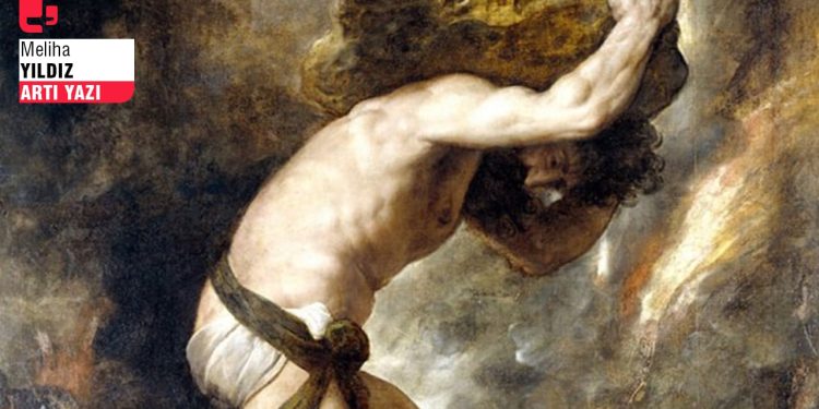 Kaya tepeden yuvarlanırken Sisifos neyi düşünür?