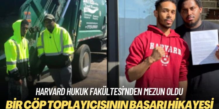 27 yaşındaki çöp toplayıcısı Rehan Staton, Harvard Hukuk Fakültesi’nden mezun oldu