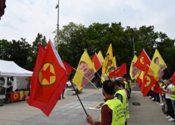 Mexmûr’a yönelik abluka BM önünde protesto edildi