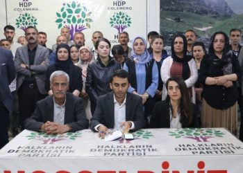 Yeşil Sol Parti Colemêrg’te demokrasi nöbeti başlattı