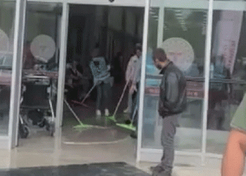 Erdoğan’ın açılışını yaptığı hastaneyi su bastı