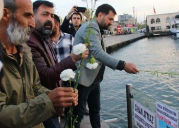 Irkçı saldırıya uğrayan Aymaz katledildiği yerde anıldı