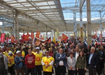 Ege’de işçiler alanlara indi