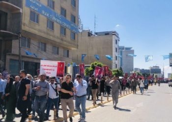 Federe Kurdistan Bölgesi’nde 1 Mayıs yürüyüşleri