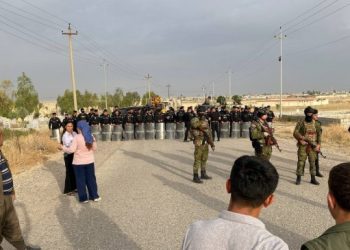 Mexmûr ablukaya karşı direnişte