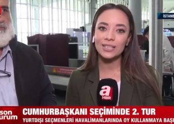 A Haber muhabiri deşifre etti: Havalimanında oy kullanan kişi Arapça cevap verince ne yapacağını şaşırdı