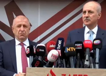 AKP Genel Başkanvekili Numan Kurtulmuş, Zafer Partisi Genel Başkanı Ümit Özdağ’ı ziyaret ederek 28 Mayıs’taki Cumhurbaşkanlığı ikinci tur seçiminde destek istedi.