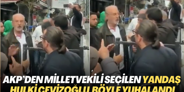 AKP’den milletvekili seçilen yandaş gazeteci Hulki Cevizoğlu yuhalandı