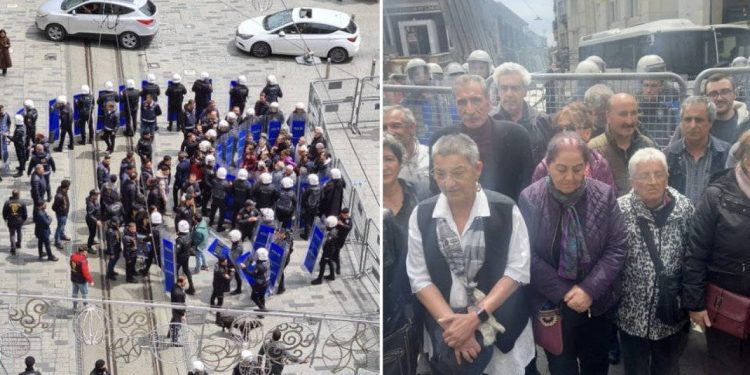 AYM kararına rağmen Cumartesi Anneleri bir kez daha gözaltına alındı