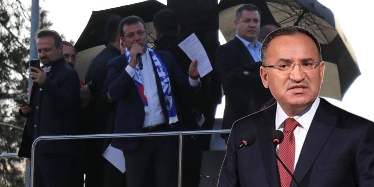 Adalet Bakanı Bekir Bozdağ'dan 'İmamoğlu'na taşlı saldırı' açıklaması: Adli tahkikat başlatıldı, gözaltılar var