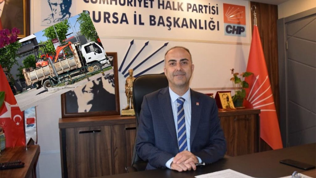 'Arıza var’ gerekçesiyle CHP Bursa il binası önünde seçim günü kazı