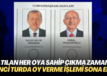 Atılan her oya sahip çıkma zamanı: İkinci turda oy verme işlemi sona erdi