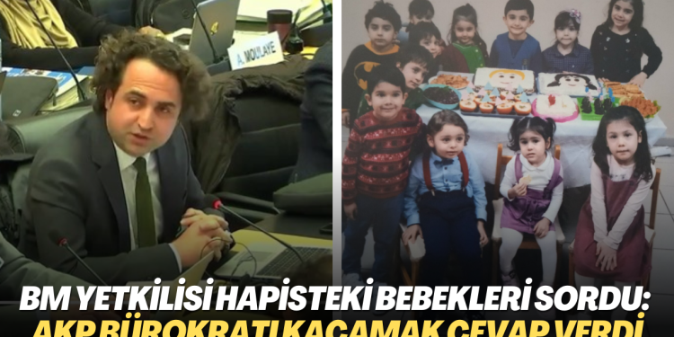 BM yetkilisi hapisteki bebekleri sordu: AKP bürokratı kaçamak cevaplarla geçiştirmeye çalıştı
