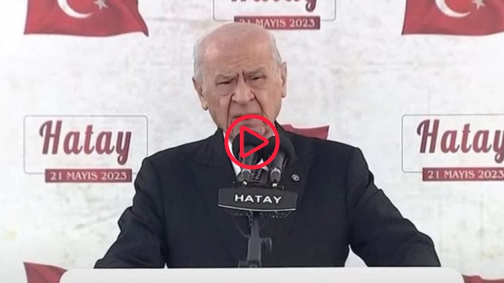 Bahçeli'den tuhaf bir hesaplama daha: 'Karada yüz, havada yüz, denizde yüz, şimdi de Hatay'da 100'