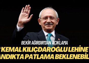 Bekir Ağırdır’dan açıklama: Kılıçdaroğlu lehine sandıkta patlama beklenebilir