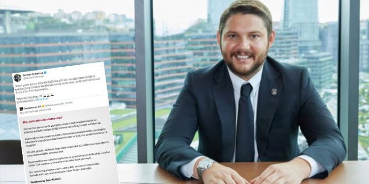 Beşiktaş Asbaşkanı Serhan Çetinsaya'nın "3'ün 1'ini alıyorsunuz" paylaşımına Galatasaray'dan yanıt!