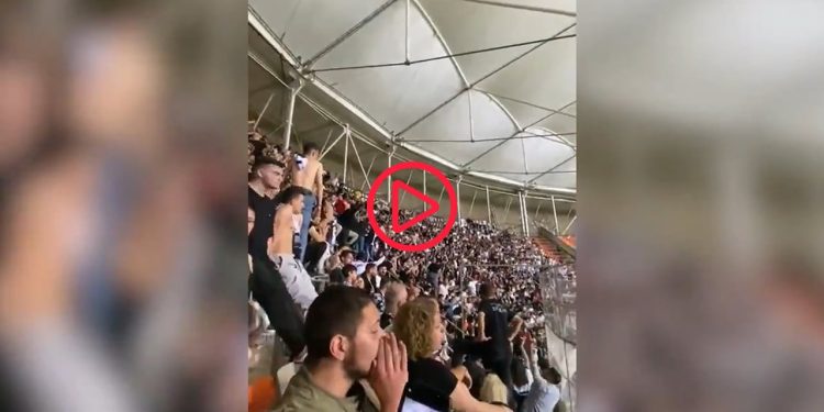 Beşiktaş tribününde 'Meclis'te Hizbullah istemiyoruz' sloganı