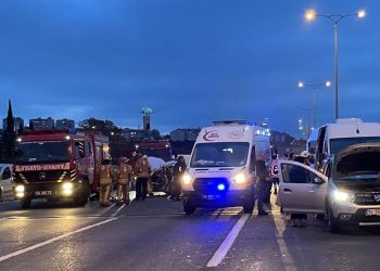 Beşiktaş'ta zincirleme kaza: Ölü ve yaralılar var