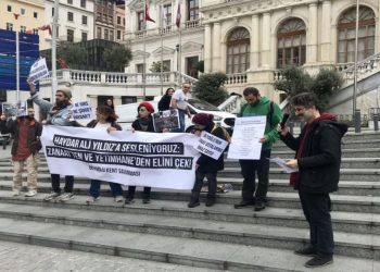 Beyoğlu Kent Savunması'ndan Fransız Yetimhanesi'nin kiracısının atılmasına tepki: Gasp ve zorbalık
