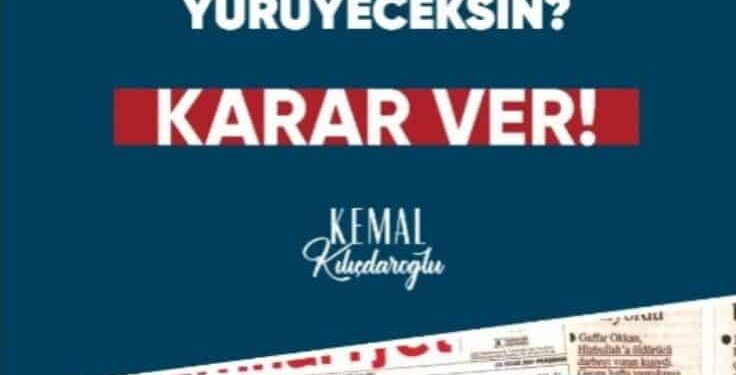 CHP’nin ‘Karar ver’ kampanyasının görselleri ortaya çıktı