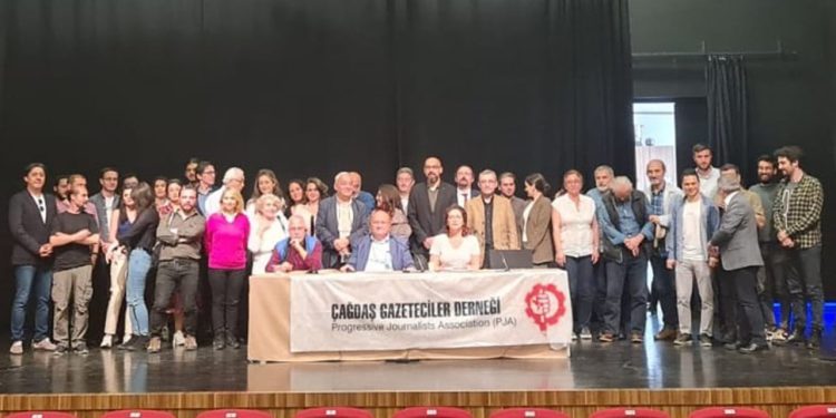 Çağdaş Gazeteciler Derneği’nin yeni yönetimi belirlendi
