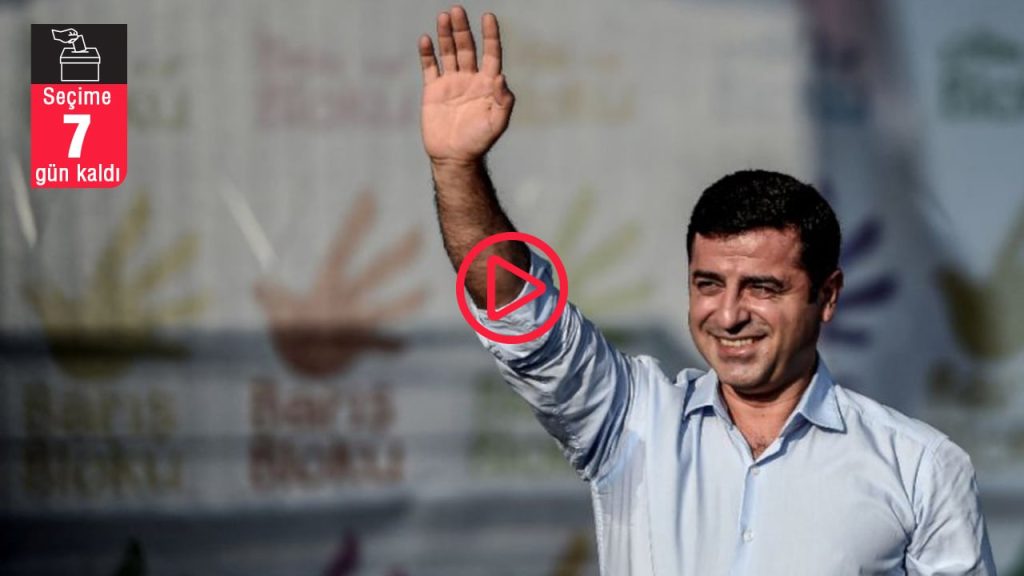 Demirtaş, Bursa mitinginden seslendi: Sizlere inanıyorum, sizlere güveniyorum, özgür günlerde görüşeceğiz