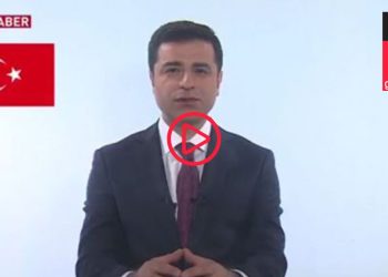 Demirtaş TRT konuşmasını paylaştı: Ülkemizi bu uçurumun kenarından çekip alacağız