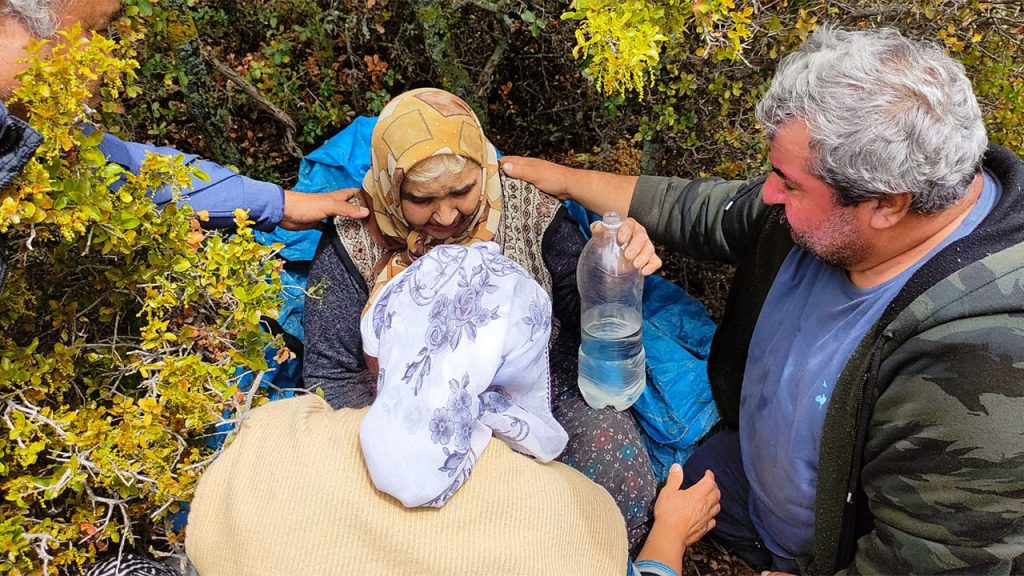 Denizli'de üç gündür aranan kadın ormanlık alanda bulundu