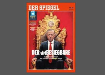 Der Spiegel, seçimleri 'Taht sallanıyor' başlığı ile verdi