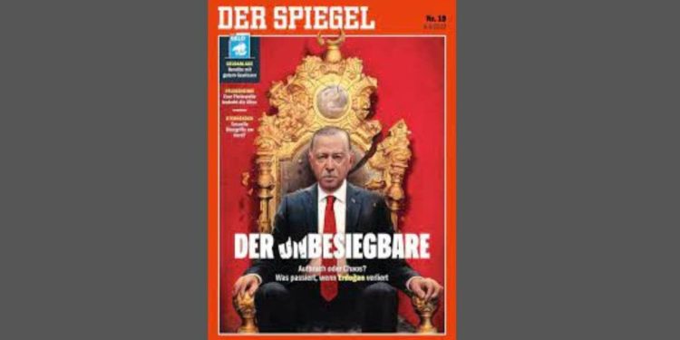 Der Spiegel, seçimleri 'Taht sallanıyor' başlığı ile verdi
