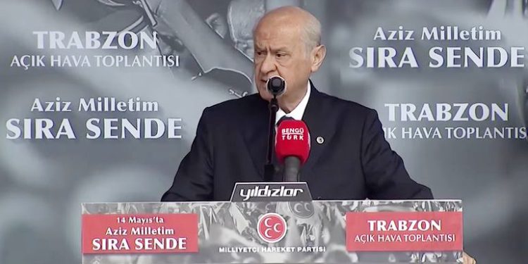 Devlet Bahçeli: Kılıçdaroğlu, terör örgütünün cumhurbaşkanı adayıdır
