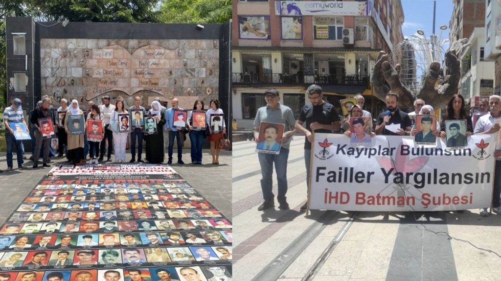 Diyarbakır ve Batman’da kayıp yakınları kayıpların akıbetini sordu