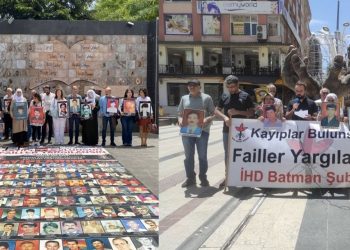 Diyarbakır ve Batman’da kayıp yakınları kayıpların akıbetini sordu