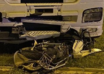Elazığ’da TIR’ın altında kalan motosiklet sürücüsü öldü