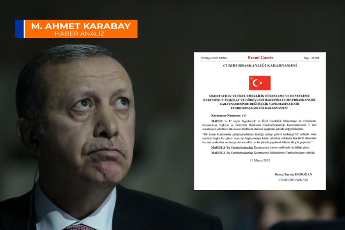 Erdoğan, ‘kaybettim’ genelgesi yayınladı