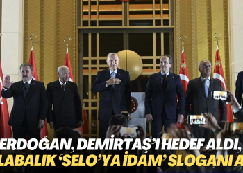 Erdoğan, Demirtaş’ı hedef aldı, kalabalık ‘Selo’ya idam’ sloganı attı