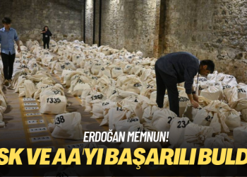 Erdoğan memnun! YSK ve AA görevini başarıyla yerine getirdi